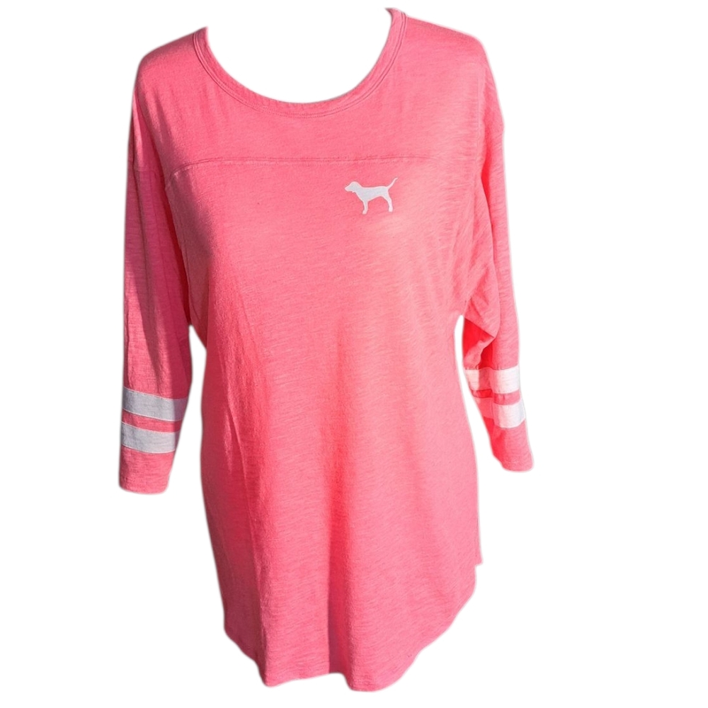 PINK SZ XS PINK NATION 3/4 SLEEVE TEE OFFERS✅️❤️GUC